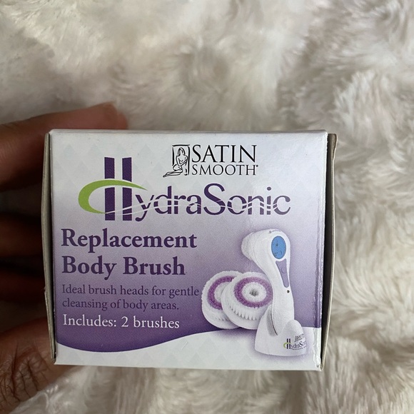 NIB Satin Smooth HydraSonic Replacement Body Brush - Picture 5 of 15